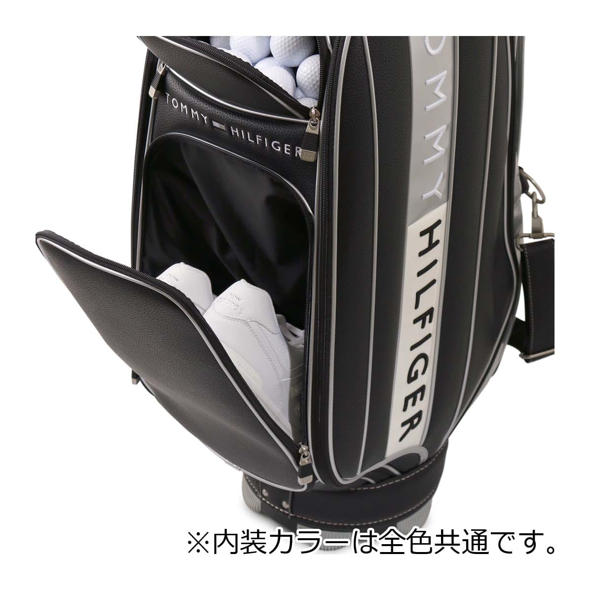 Tommy Hilfiger トミーヒルフィガー ゴルフ キャディバッグ フェイス