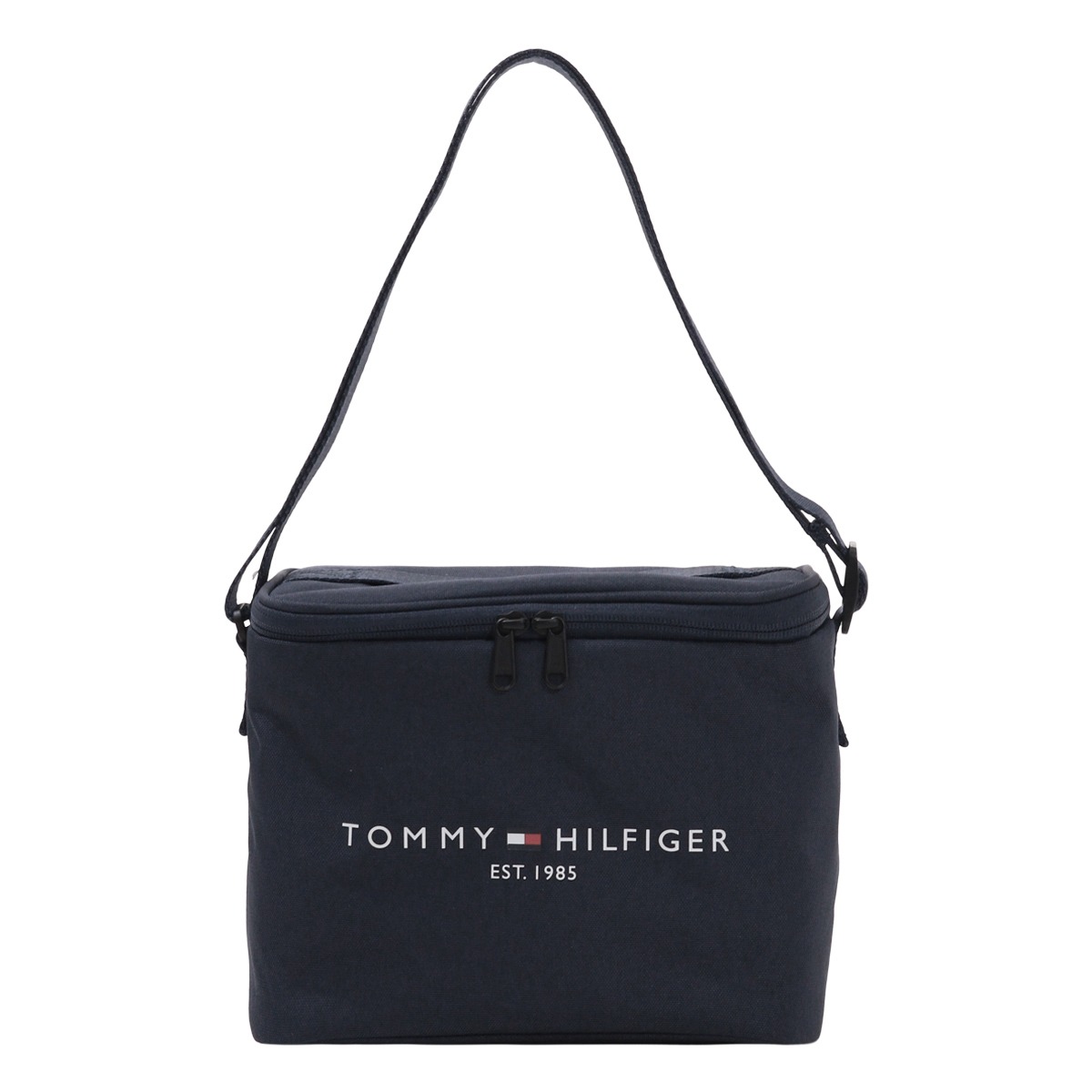 Tommy Hilfiger トミーヒルフィガー ゴルフ 保冷バッグ ショルダーバッグ メンズ THMG4SEF クールバッグ ショルダー GOLF ボックスタイプ 保冷機能 ペットボトル収納 ネイビー