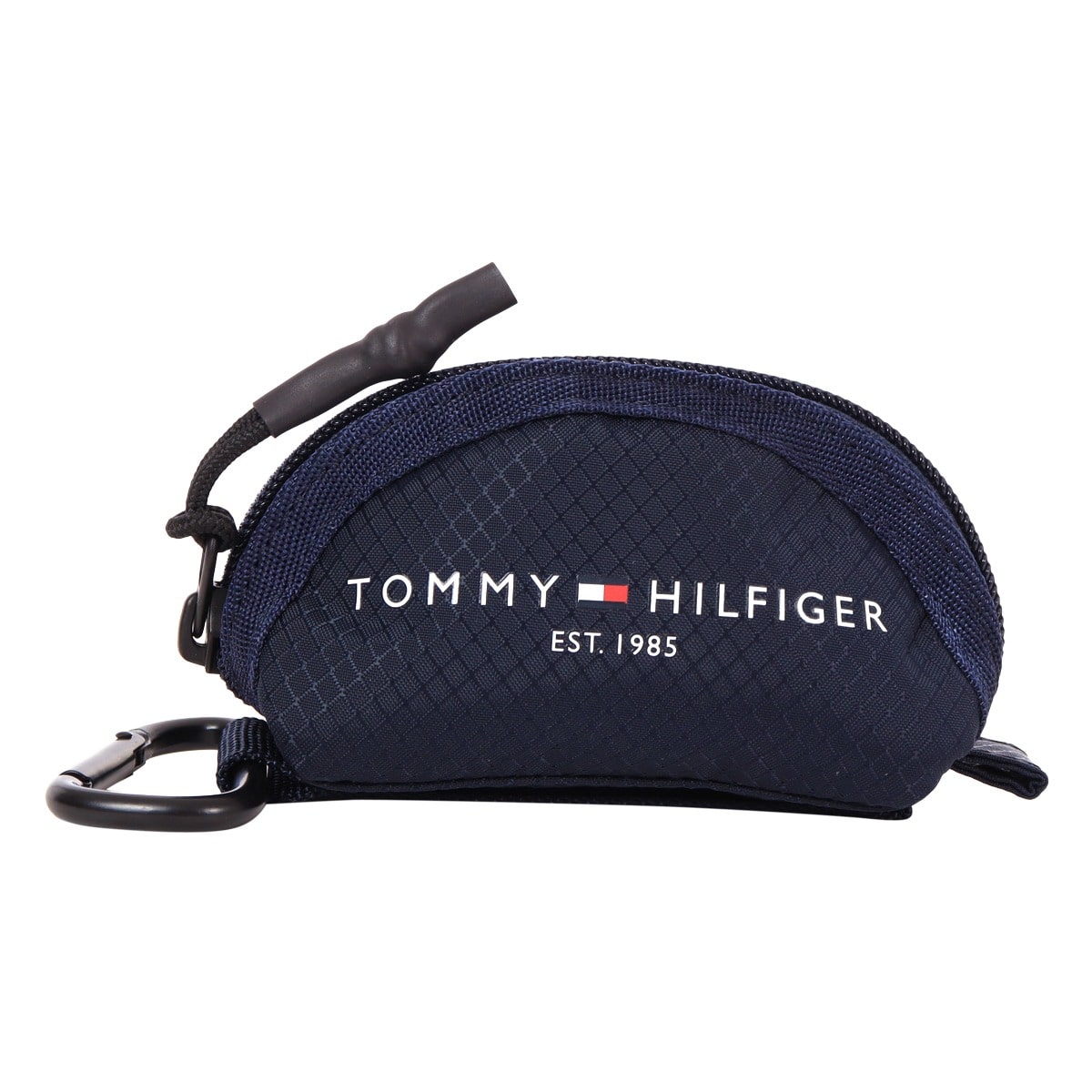 Tommy Hilfiger トミーヒルフィガー ゴルフ ボールポーチ シグネチャー メンズ THMG5SEA ボールケース ボールホルダー ポーチ ネイビー