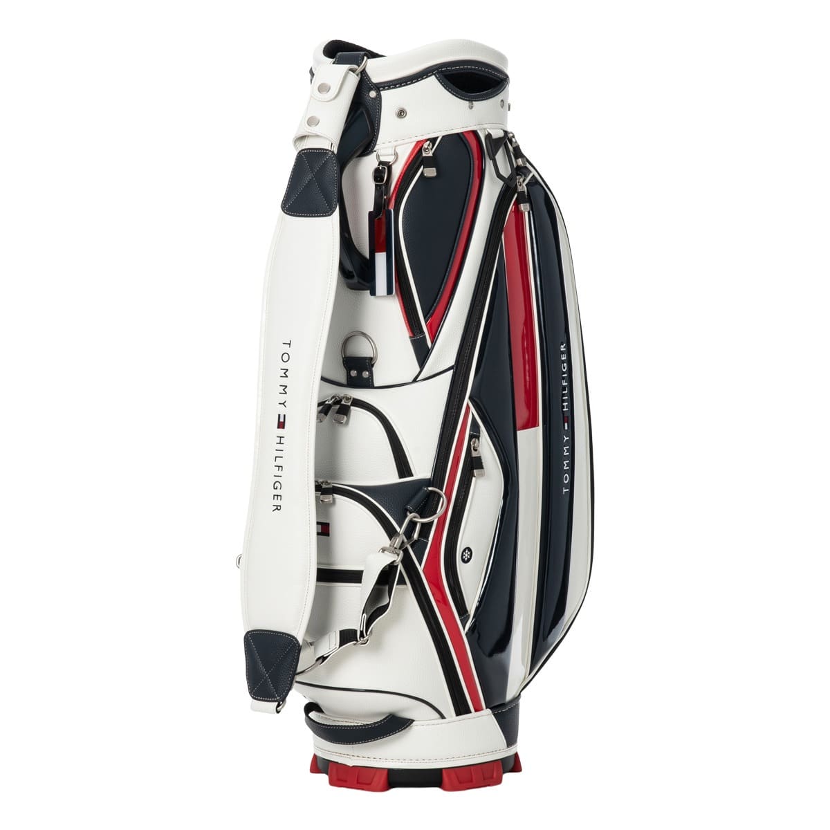 Tommy Hilfiger トミーヒルフィガー ゴルフ キャディバッグ THMG6SC2 ホワイト