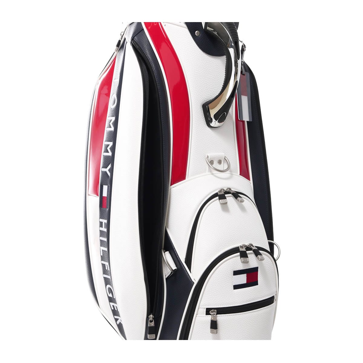 トミーヒルフィガー ゴルフ キャディバッグ カート型 6分割 9型 46インチ 4.7kg メンズ レディース THMG7SC1 THE FACE  Tommy Hilfiger GOLF