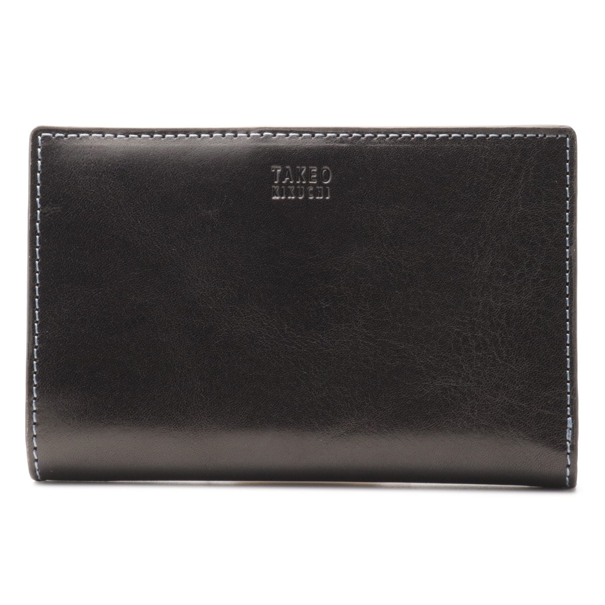 TAKEO KIKUCHI タケオキクチ ミドルウォレット 二つ折り財布 TKW-00421 別注モデル トリトーニ ブラック