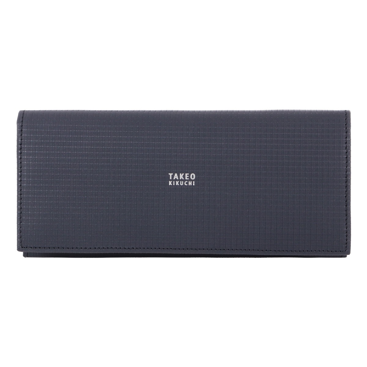 TAKEO KIKUCHI タケオ キクチ 渡りマチ長財布 本革 薄型軽量 メンズ 日本製 tkw-00511 トリプルエンボス コン