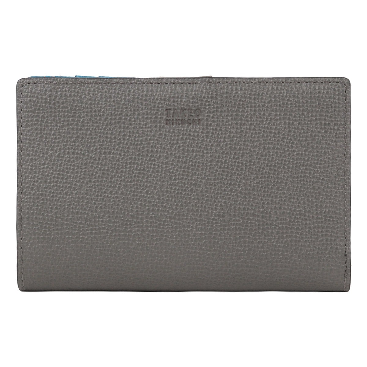 TAKEO KIKUCHI タケオキクチ 二つ折り財布 TKW-00621 デューノ グレー