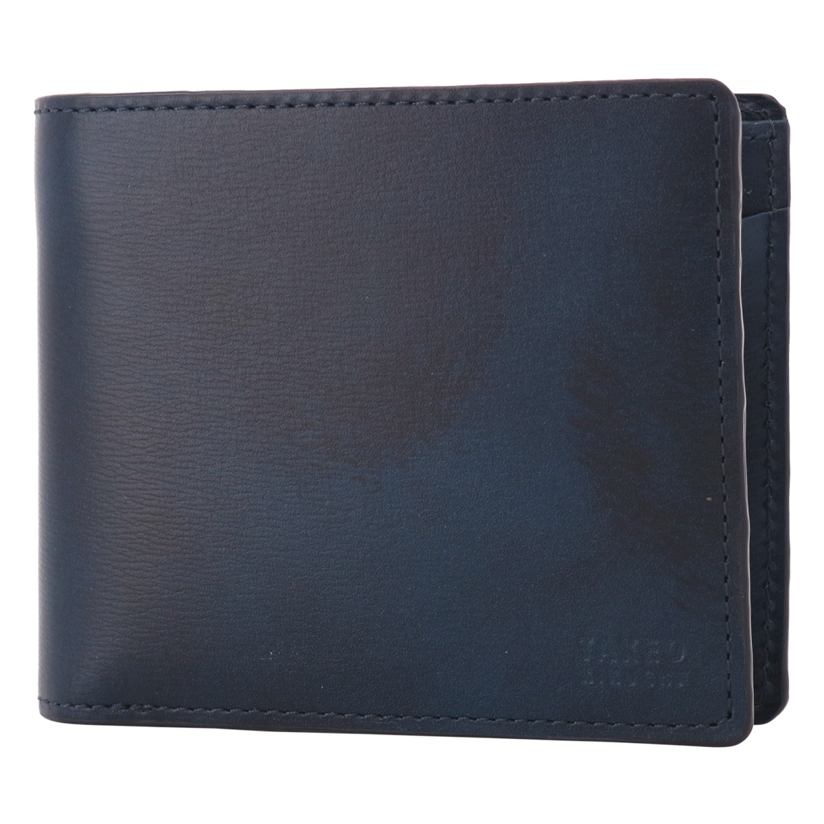 TAKEO KIKUCHI タケオ キクチ 二つ折り財布 7120121 ルーナ ネイビー