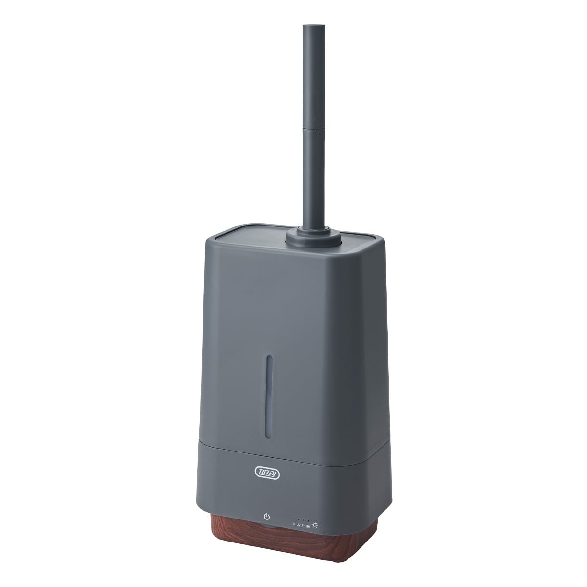 Toffy トフィー 抗菌ハイブリッドUVアロマ加湿器 HF09 DARK-GRAY