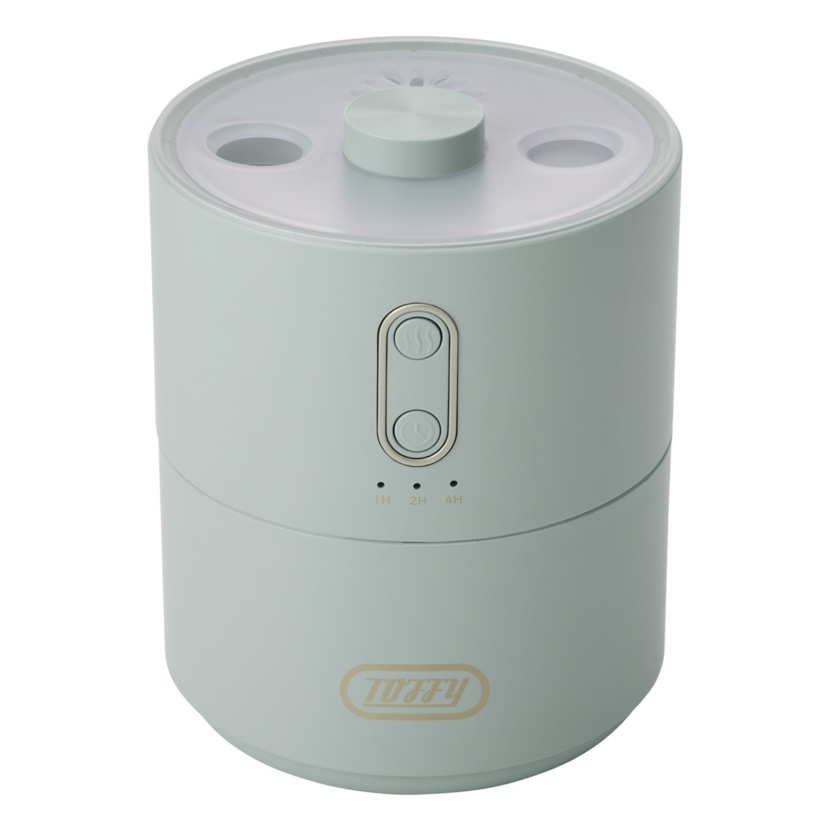 Toffy トフィー ふわふわリング加湿器 HHF3 スモーキーリーフ