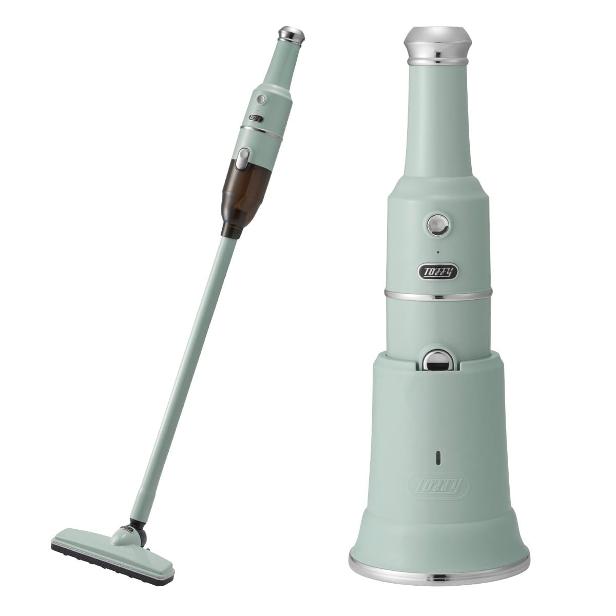 Toffy トフィー コードレススティッククリーナー HW-VC2 PALE-AQUA