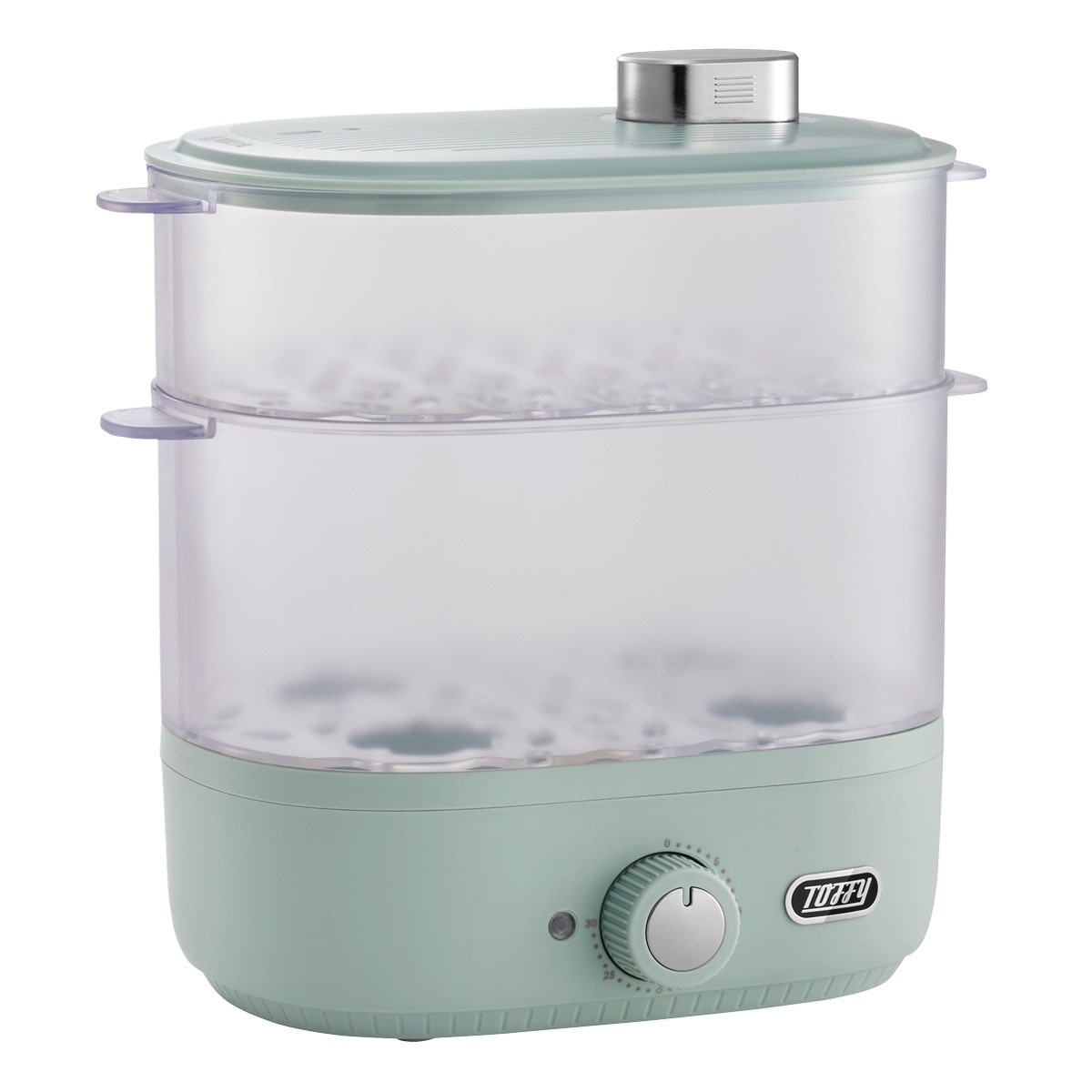 Toffy トフィー コンパクトフードスチーマー K-FS1 PALE-AQUA