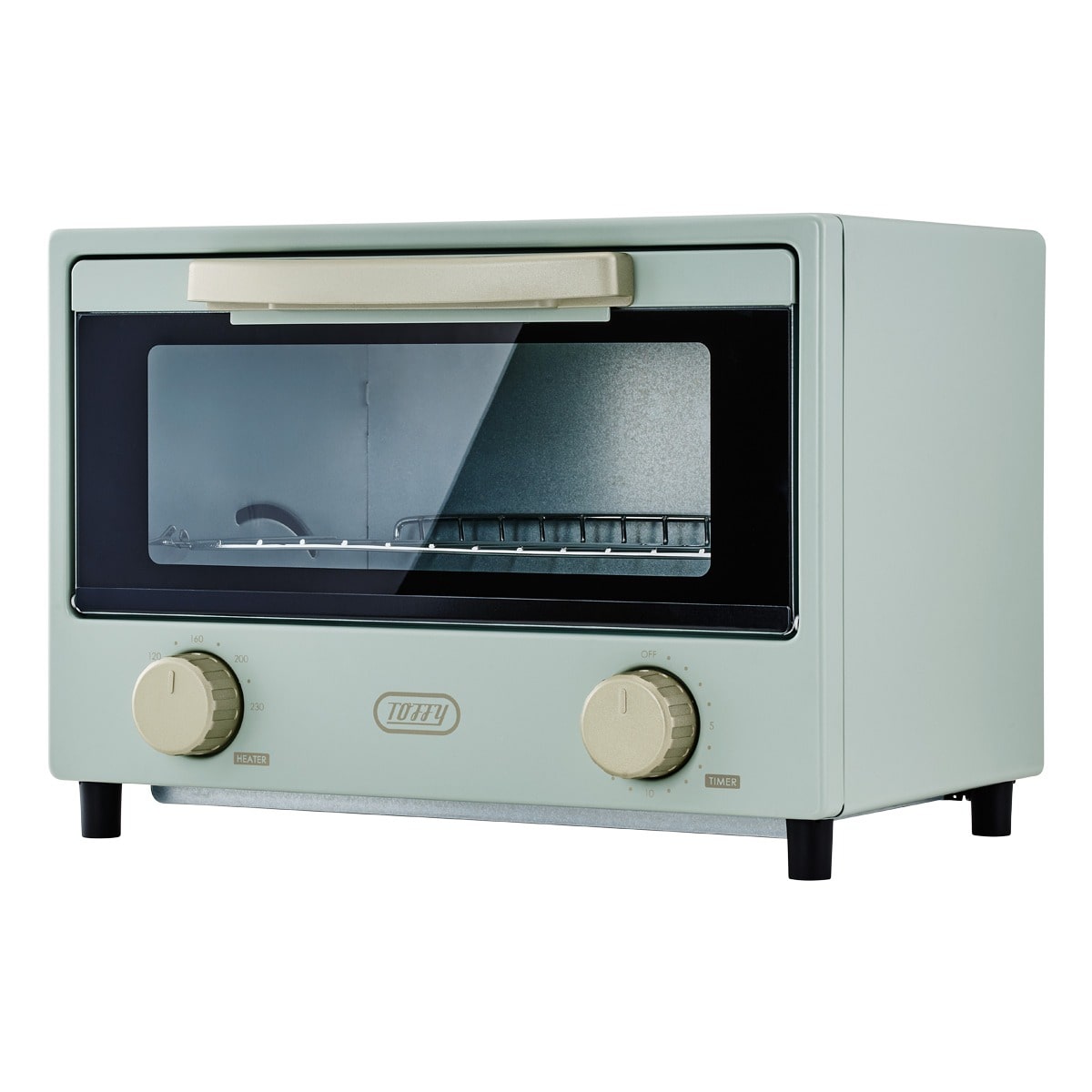 Toffy トフィー 遠赤ヒーターオーブントースター K-HTS2 スモーキーリーフ