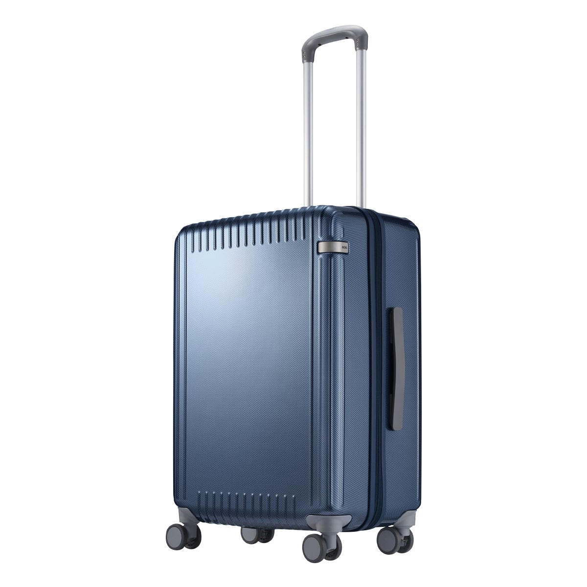 ace.TOKYO エーストーキョー スーツケース キャリーバッグ TSAロック 52L 63cm 3.9kg パリセイド3Z 06914 キャスターストッパー 抗菌生地 ネイビーカーボン