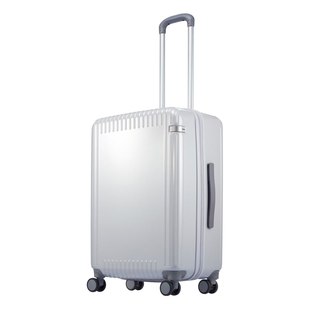 ace.TOKYO エーストーキョー スーツケース キャリーバッグ TSAロック 52L 63cm 3.9kg パリセイド3Z 06914 キャスターストッパー 抗菌生地 ホワイトカーボン