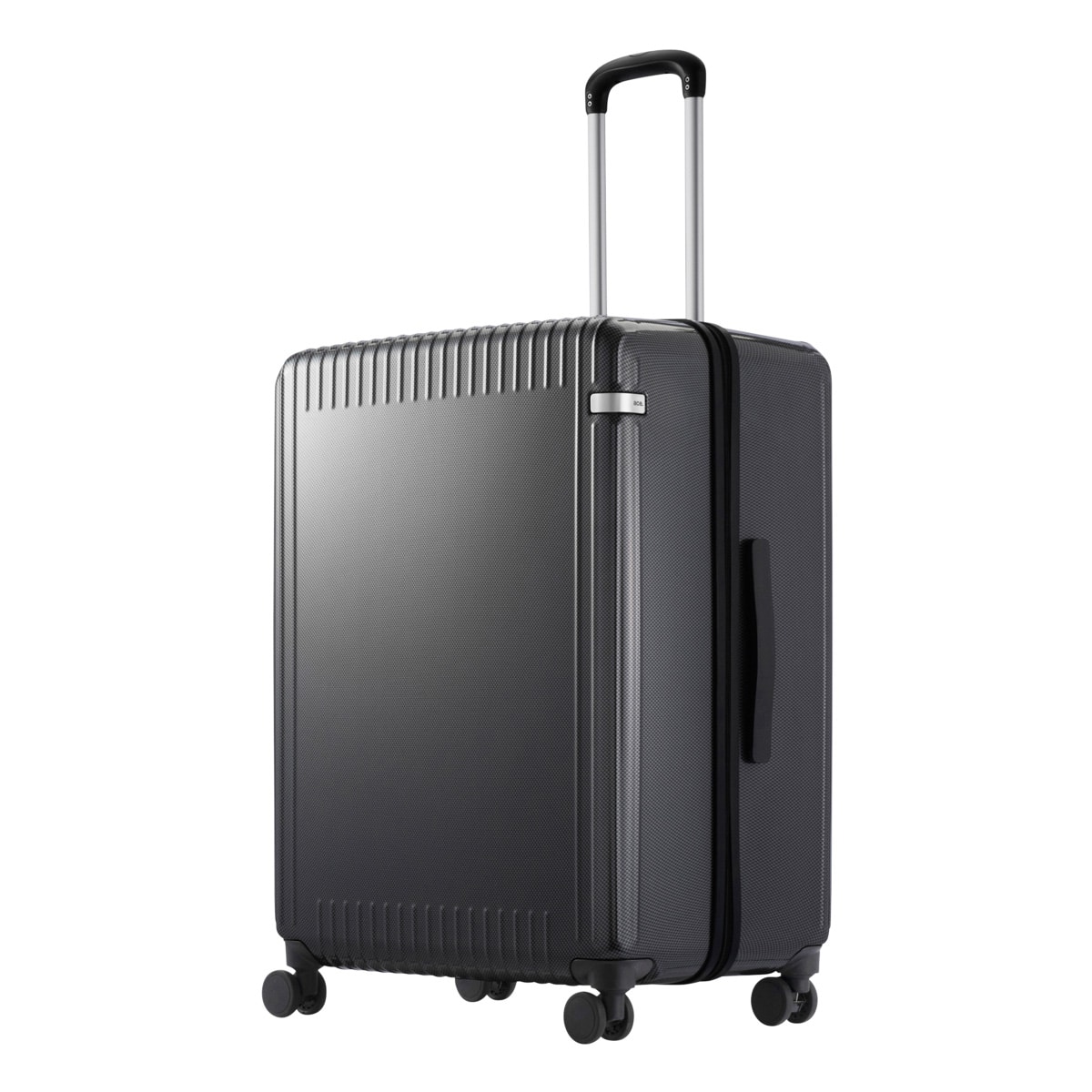 ace.TOKYO エーストーキョー スーツケース キャリーバッグ TSAロック 100L 70cm 4.8kg パリセイド3Z 06916 キャスターストッパー 抗菌生地 ブラックカーボン