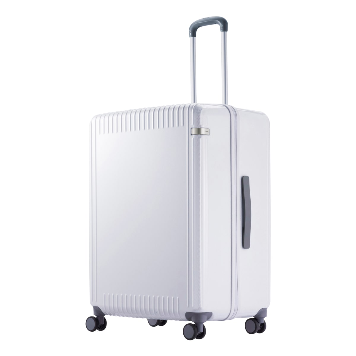 ace.TOKYO エーストーキョー スーツケース キャリーバッグ TSAロック 100L 70cm 4.8kg パリセイド3Z 06916 キャスターストッパー 抗菌生地 ホワイトカーボン