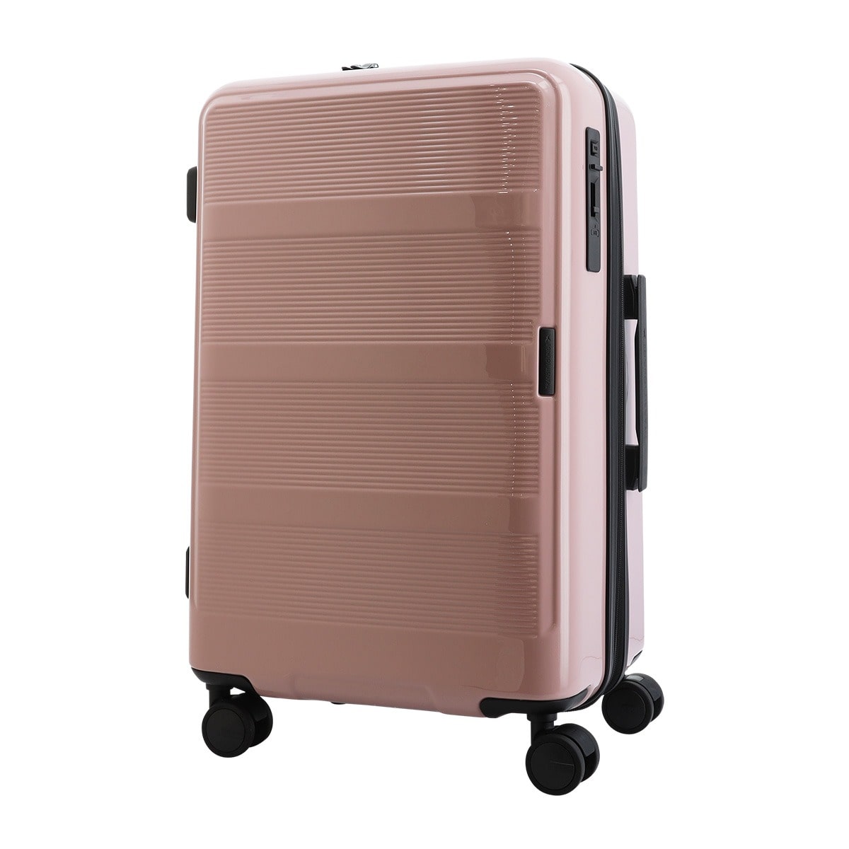 TRANSIT LOUNGE トランジットラウンジ スーツケース TSAロック TRA-50015 ピンク×ブラック