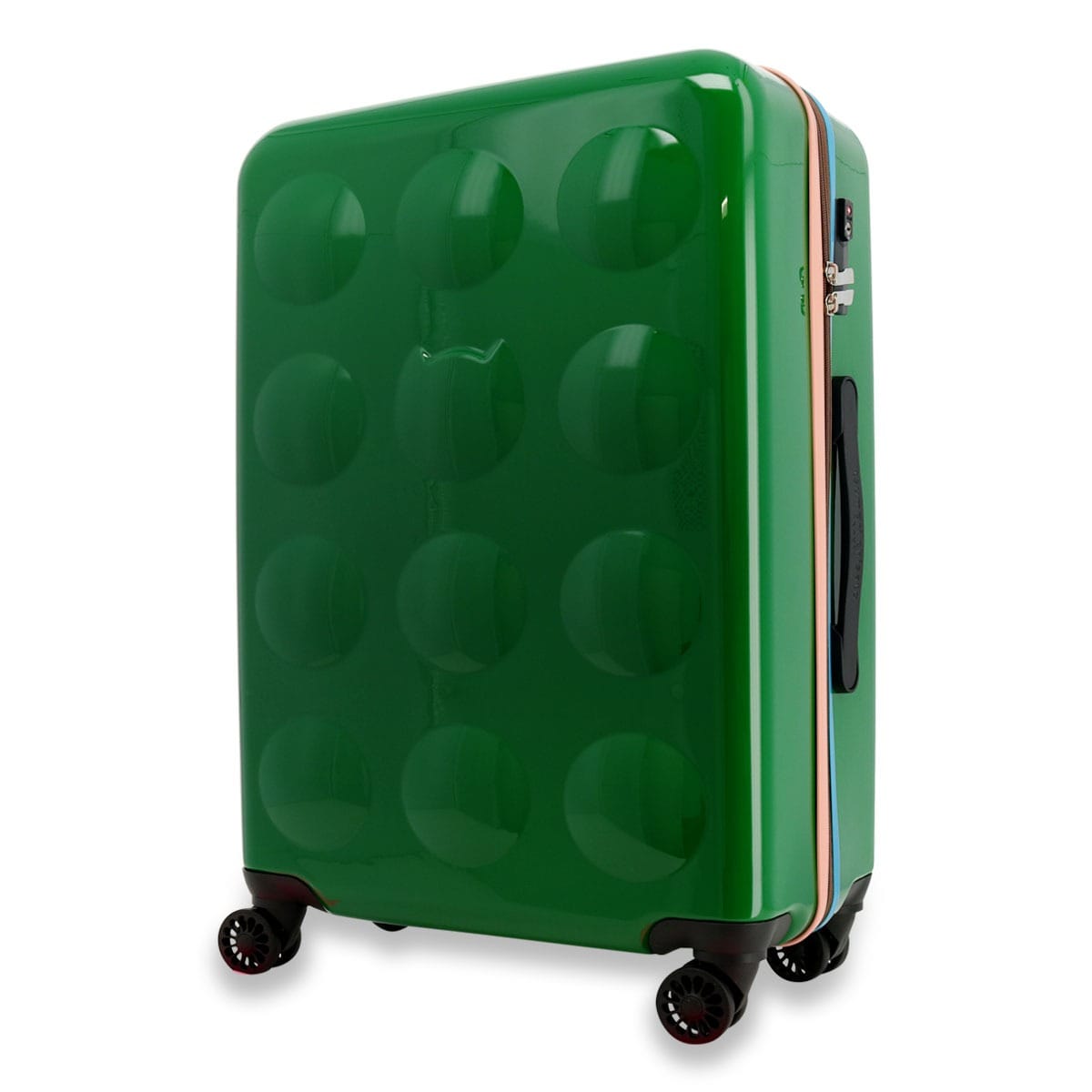 TSUMORICHISATO ツモリチサト キャリー スーツケース 4261 新ネコドットキャリー グリーン