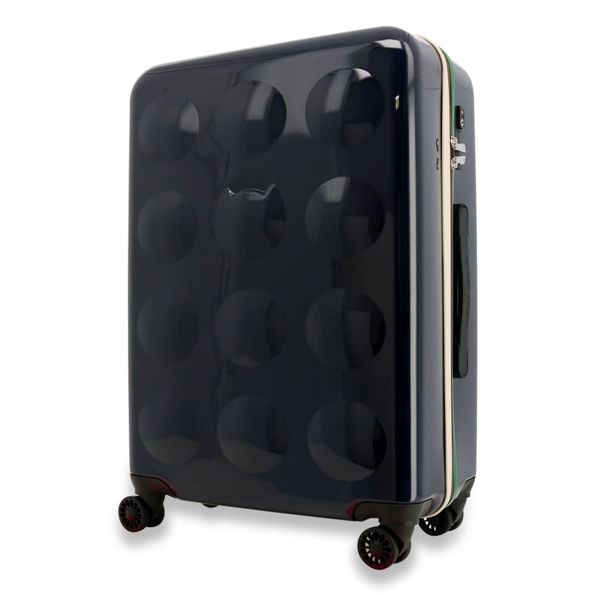 TSUMORICHISATO ツモリチサト キャリー スーツケース 4261 新ネコドットキャリー ネイビー