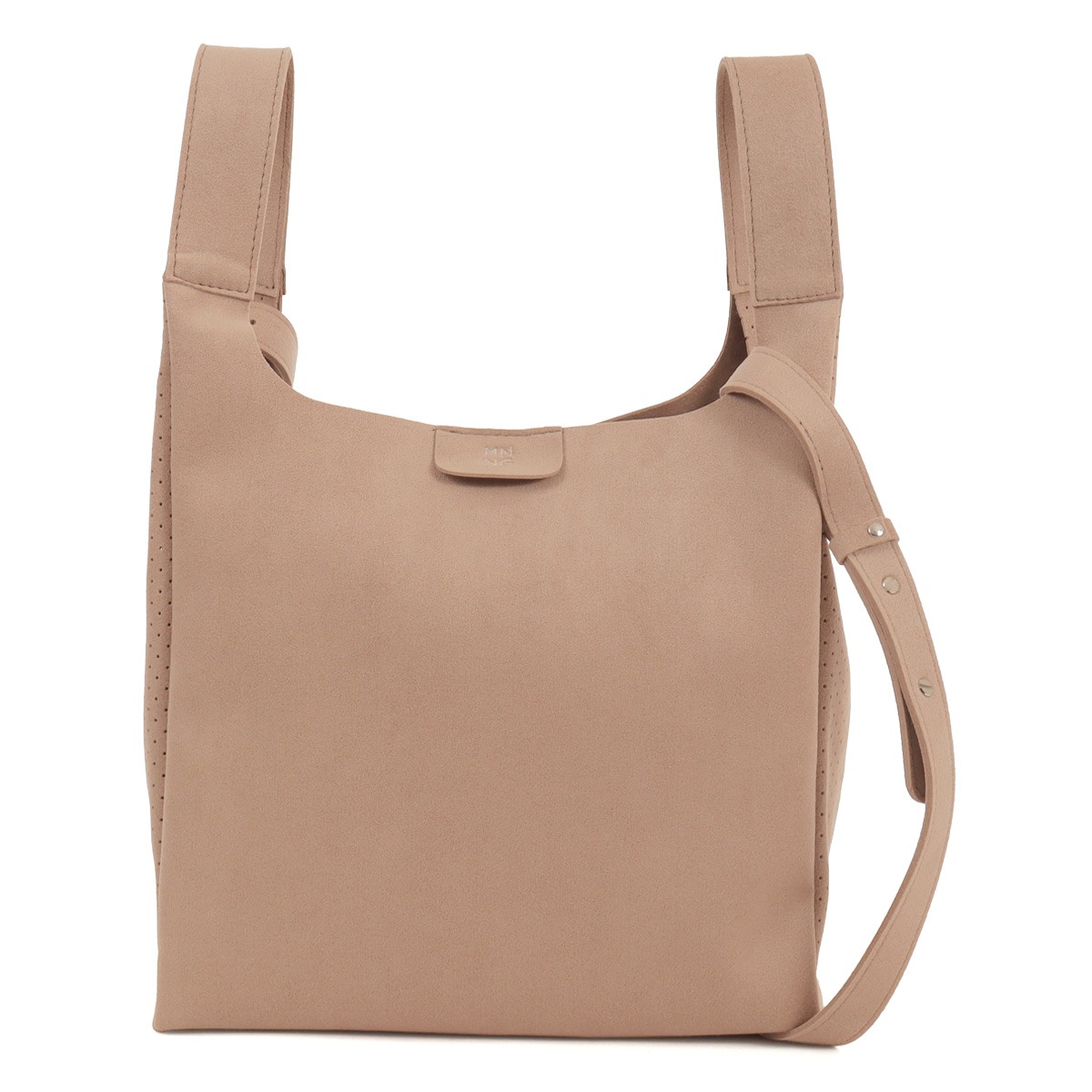 ウルトラスエード 洗える ショルダーバッグ ポーチ付き 2WAY ウーフーミディアムショルダー mononogu もののぐ MNNG チャイ