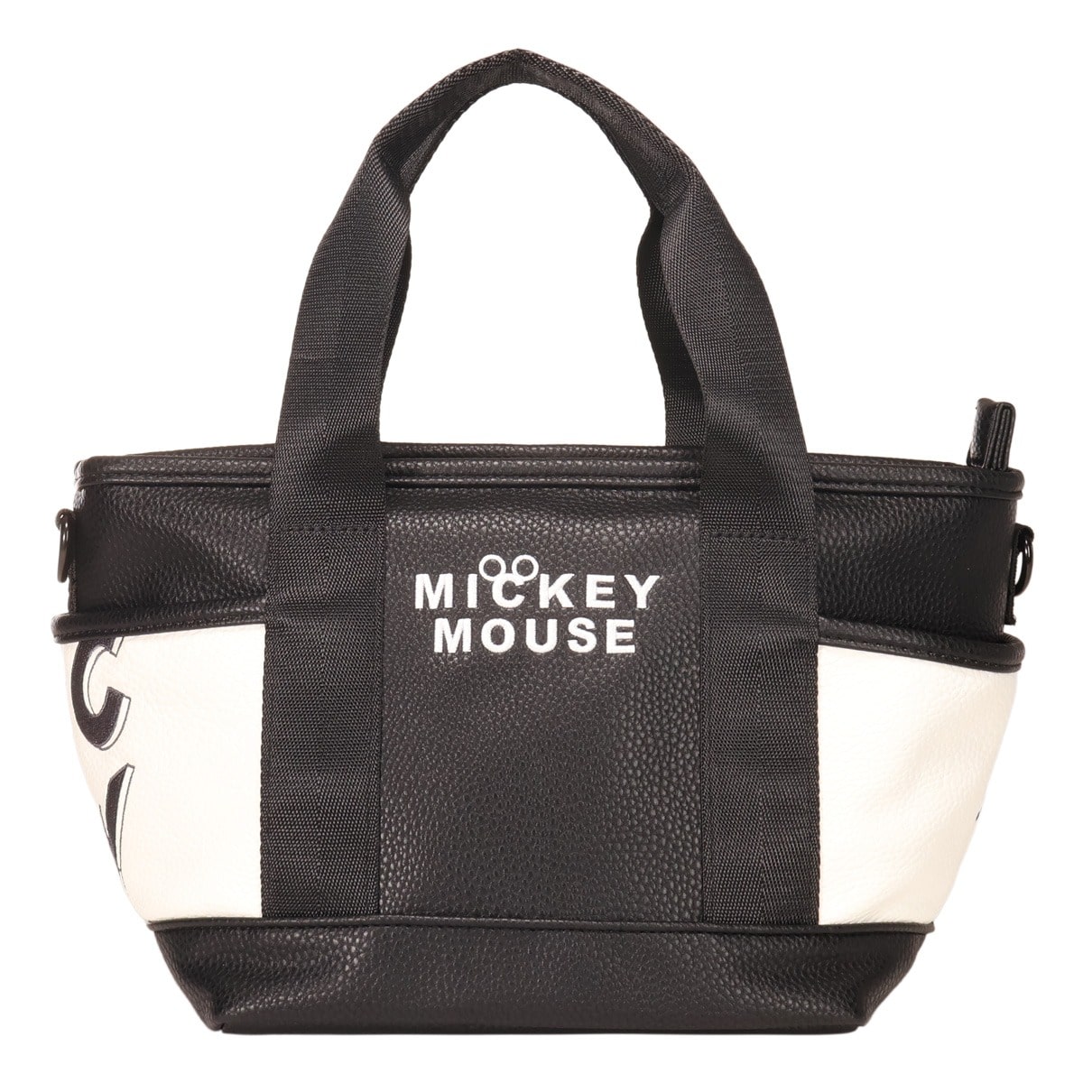Disney ディズニー ゴルフ MONOCHROME MICKEY GOLF ROUND BAG ラウンドバッグ XYMG5FB2 2WAY カートバッグ ミニバッグ ハンドバッグ ミッキーマウス ブラック