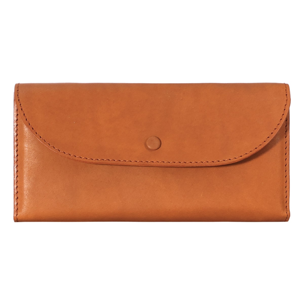 YUFU ユフ 長財布 牛革 フラップ 日本製 YI24-WL-02L ナチュラルレザー 本革 レザー 札入れ 小銭入れ カード入れ お守り キャメル