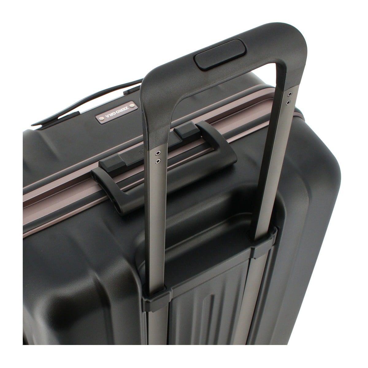 siffler シフレ スーツケース キャリーバッグ TSAロック 50L 57cm 4.2kg ゼログラ ZER1143-M ZEROGRA ハード フレーム キャリーバッグ ストッパー付き搭載 マットブラック マットブラック -