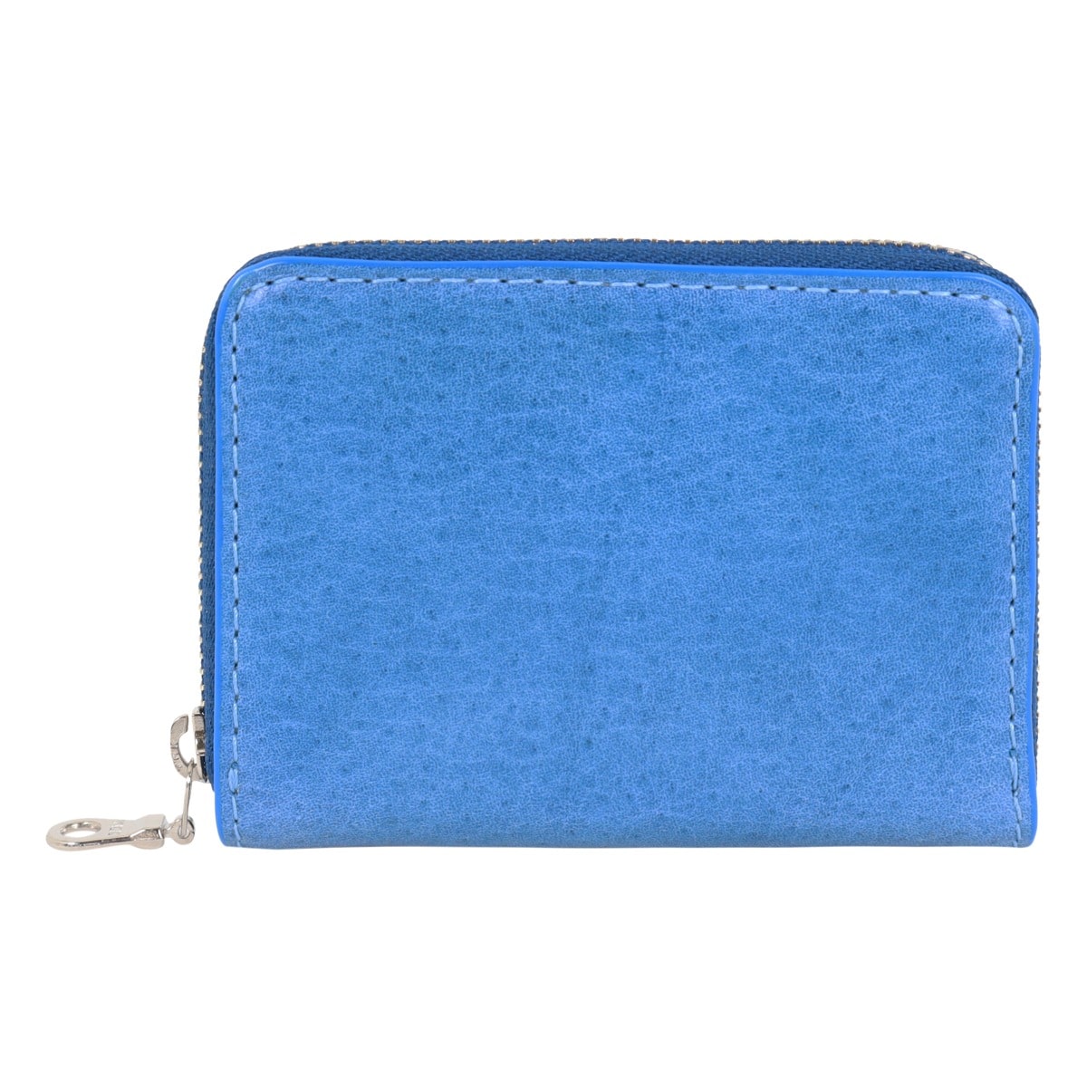 BAGGYPORT バギーポート コインケース カードケース 本革 藍染スムース メンズ ZYS089 BAGGY PORT 小銭入れ 二つ折り財布 レザー 牛革 イタリアンレザー ブルー