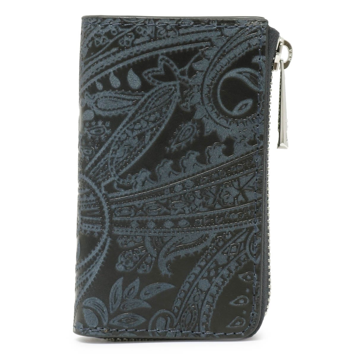 BAGGYPORT バギーポート キーケース ZYS193 ペイズリー ダークブルー
