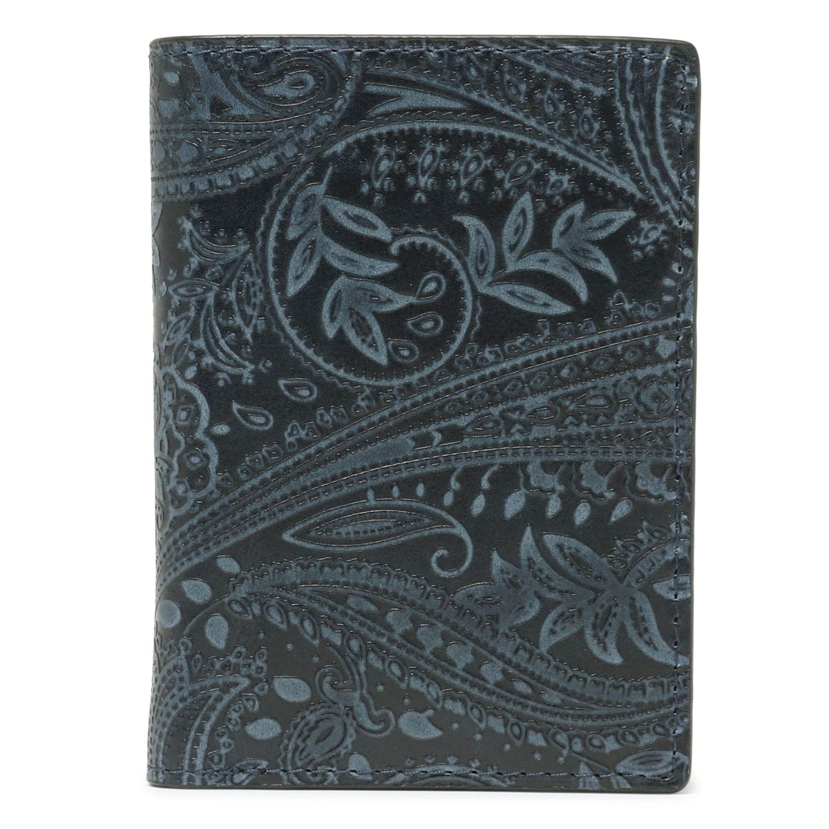 BAGGYPORT バギーポート 二つ折り財布 ZYS196 ペイズリー ダークブルー