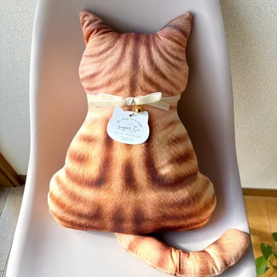 ネコのスマホクッション チャトラ