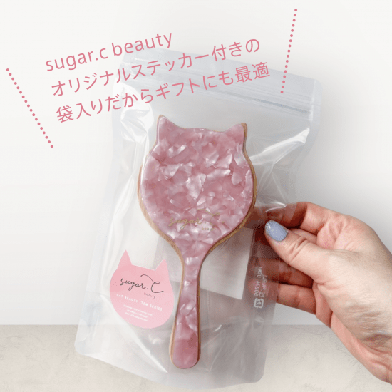 Take no Neko Brush (取っ手付きタイプ) パールホワイト