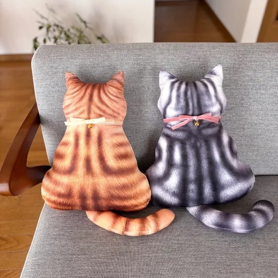 ネコのスマホクッション チャトラ