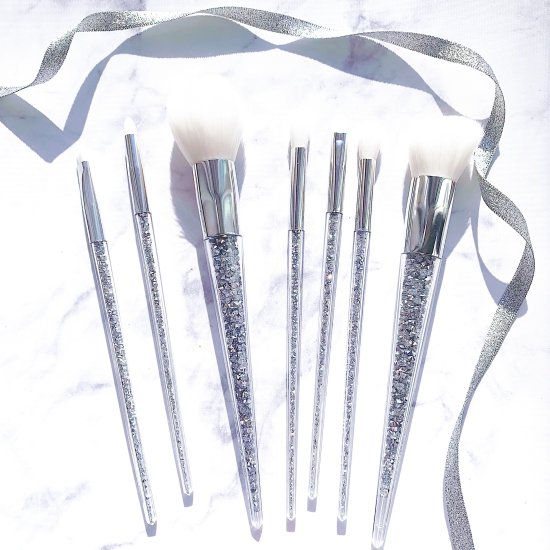 [sugar.C beauty]ダイヤモンドブラシ　メイクブラシ７本セット