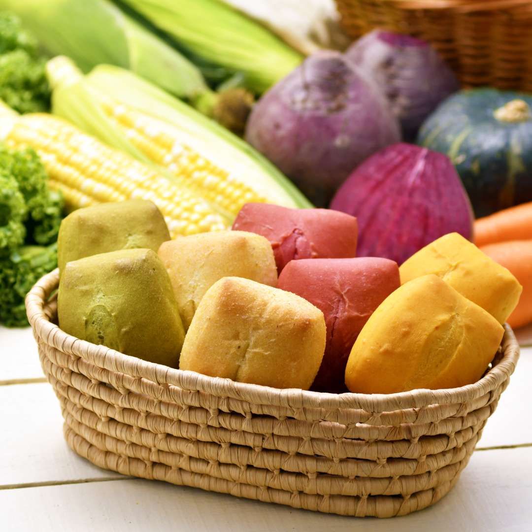 【冷凍】オーガニック小麦粉と野菜のパヴェセット(冷凍パン)／L'Oven(ル・オーブン)