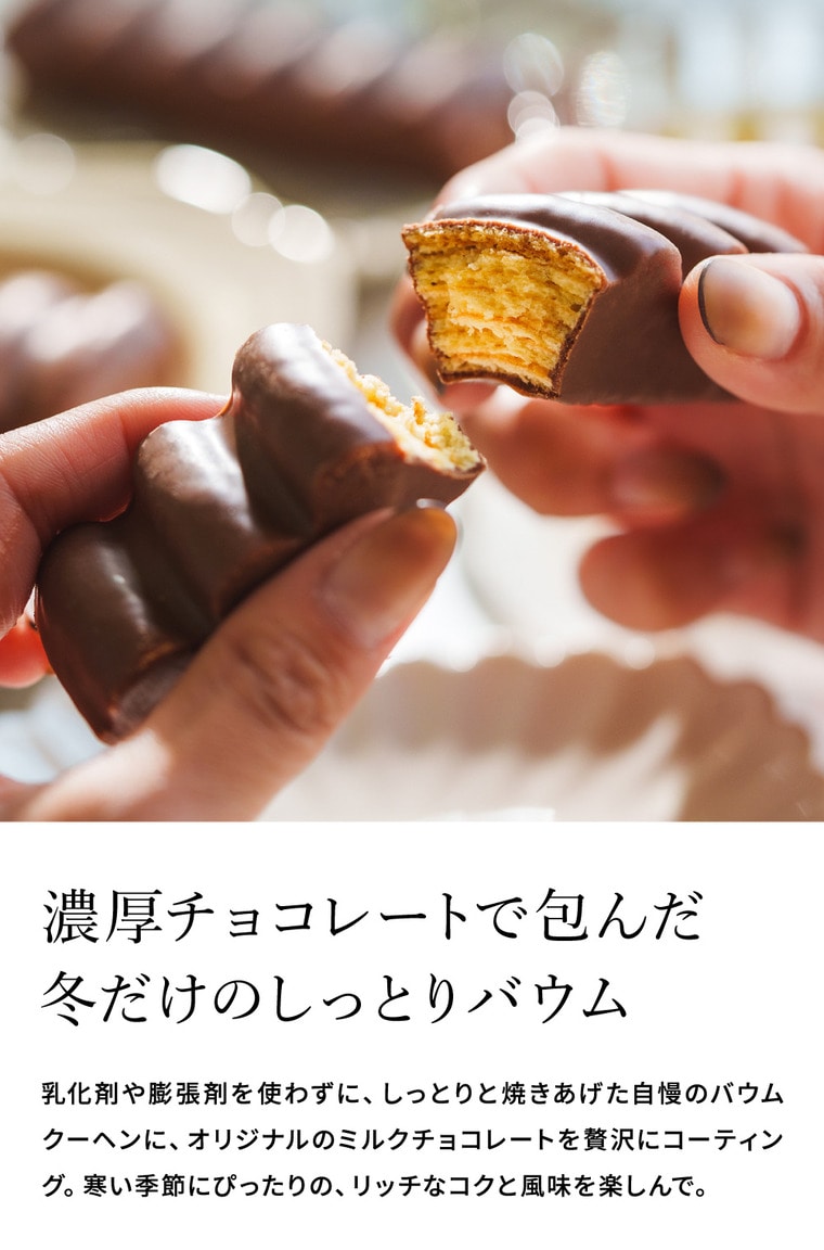 お歳暮 冬ギフト ユーハイム バウムバトン15 5個入 内祝い 洋菓子 焼き菓子 個包装 プレゼント ブランド 手土産