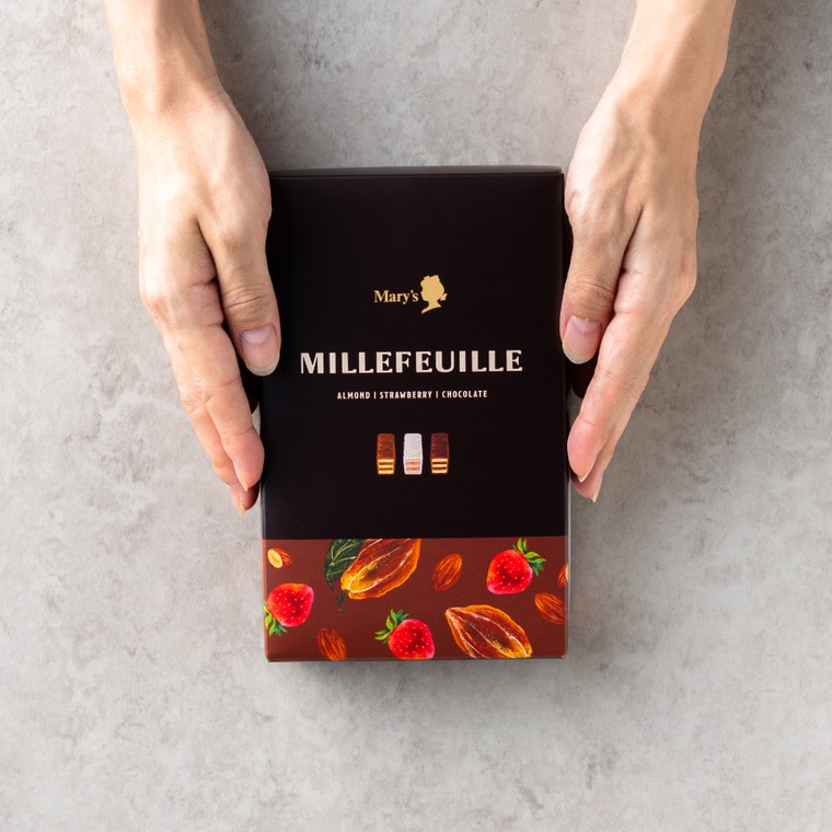 お歳暮 冬ギフト 高島屋 法人事業部 セレクト メリーチョコレート ミルフィーユ 5個 MF-RO / 高島屋 国産 高級 おすすめ 贈答品 法人ギフト JGS ギフト