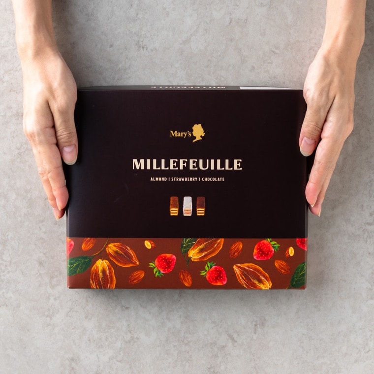お歳暮 冬ギフト 高島屋 法人事業部 セレクト メリーチョコレート ミルフィーユ 10個 MF-II / 高島屋 国産 高級 おすすめ 贈答品 法人ギフト JGS ギフト