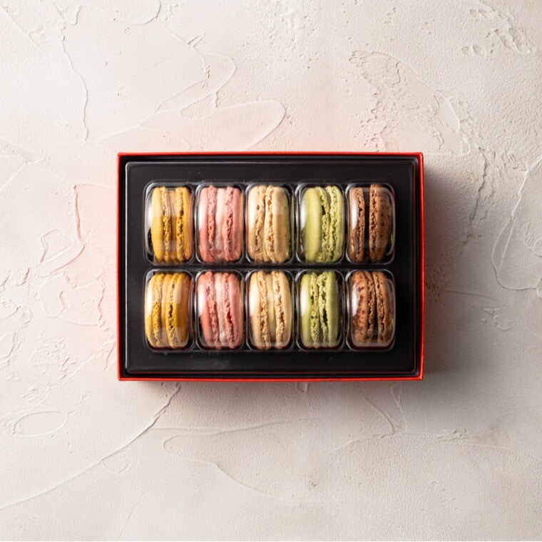 送料無料 ピエール・エルメ・パリ マカロン10個詰合せ メーカー直送 のし・包装紙・メッセージカード不可