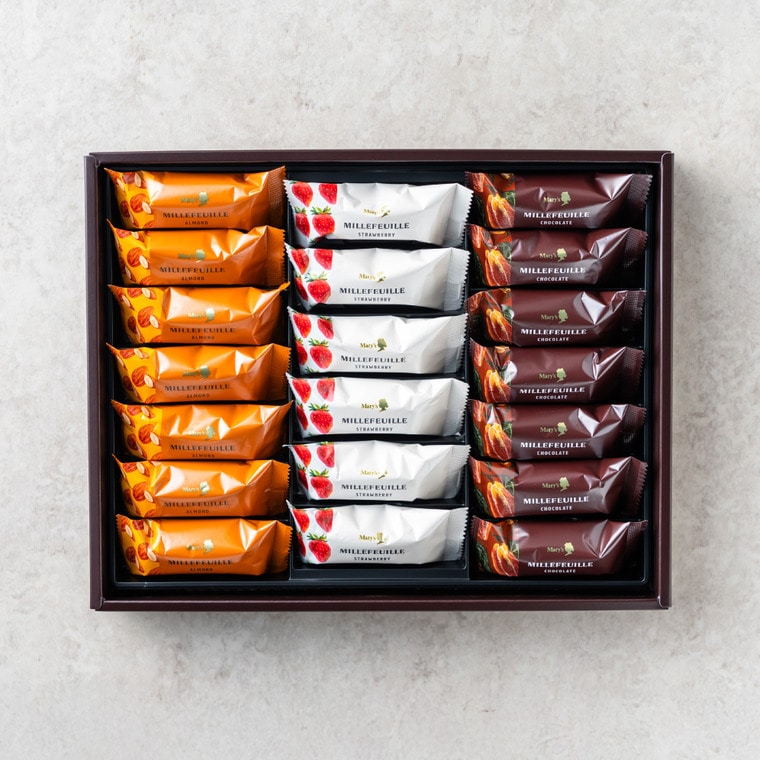 お歳暮 冬ギフト 高島屋 法人事業部 セレクト メリーチョコレート ミルフィーユ 20個 MF-NN / 高島屋 国産 高級 おすすめ 贈答品 法人ギフト JGS ギフト