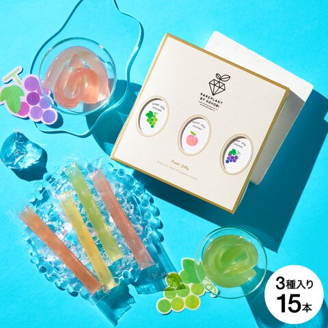 果実工房 フルーツコラーゲンゼリー 5本 3個セット 12141