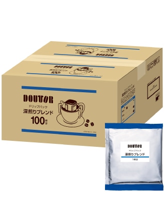 ドトールドリップコーヒー 深煎りブレンド7g×100p コーヒー