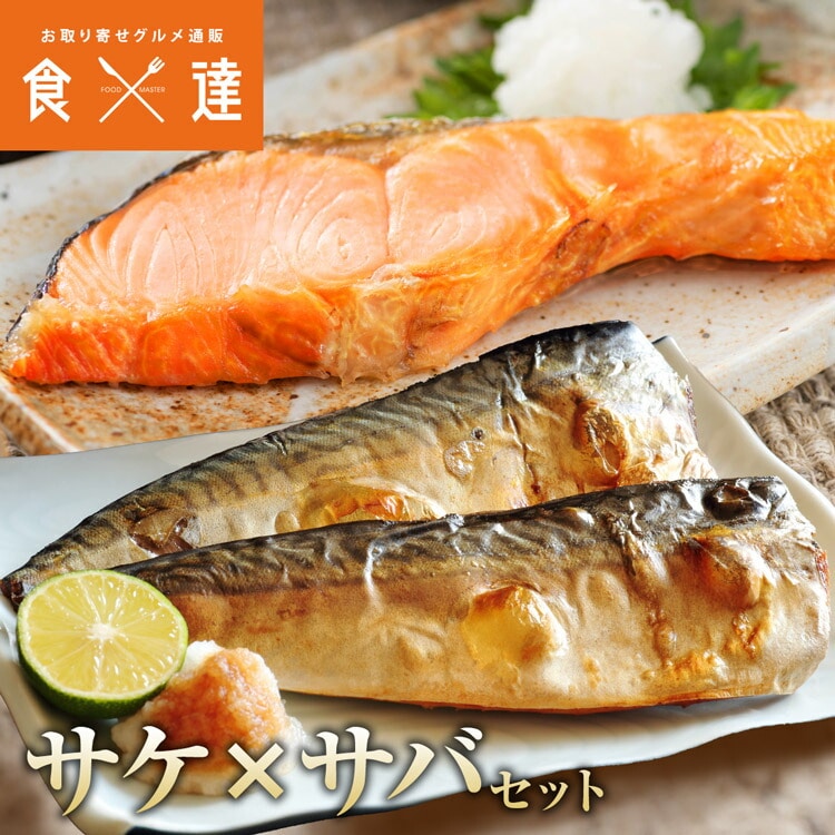 サケ＆サバセット 1kg×2 合計2kg 鮭 鯖 シャケ さば