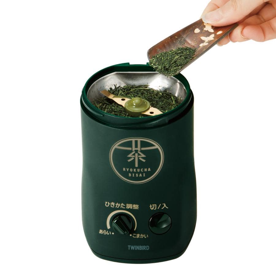 （株）ツインバード お茶ひき器 緑茶美採 GS-4671DG キッチン用品 お茶 抹茶 挽き器