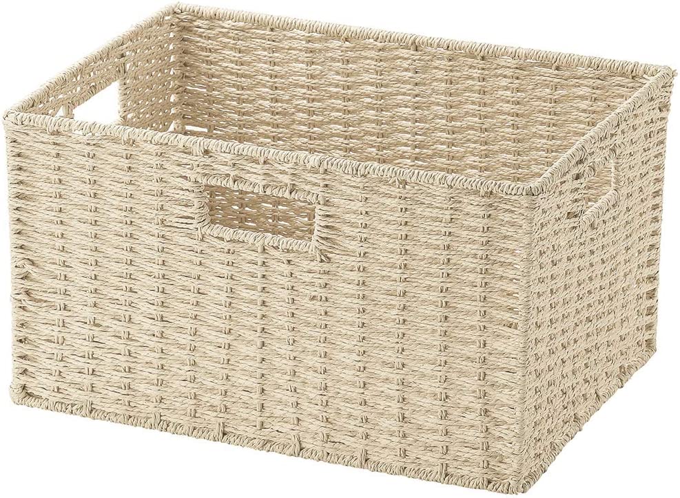 ちどり産業 ペーパーバスケットＣＨ－４０６ BE ベージュ 収納用品 かご カゴ 衣類収納 小物収納