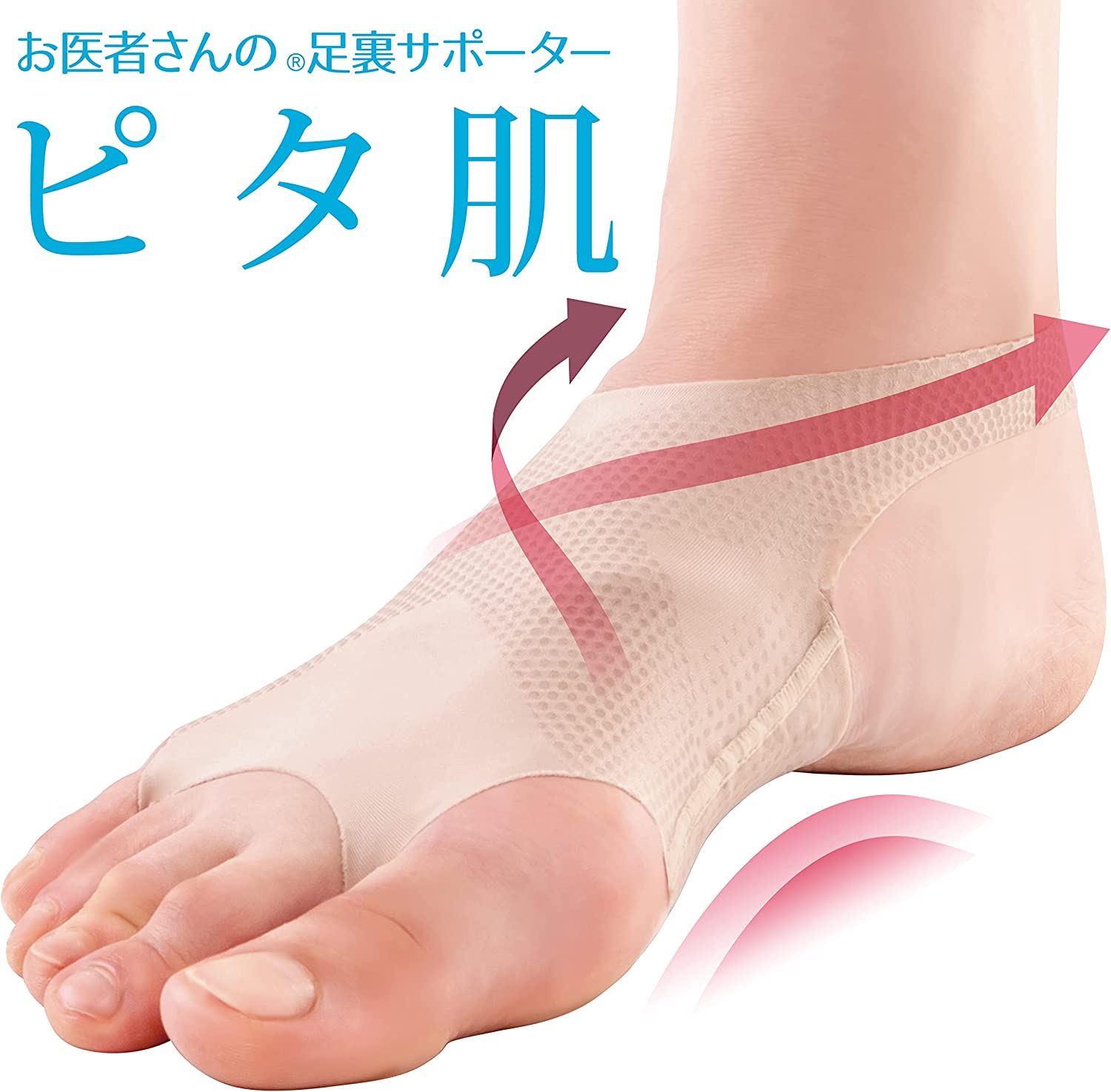 お医者さんの足裏アーチサポーター AP-438403 4528870438403 健康 サポーター 薄くて軽い 足の疲れ 外反母趾