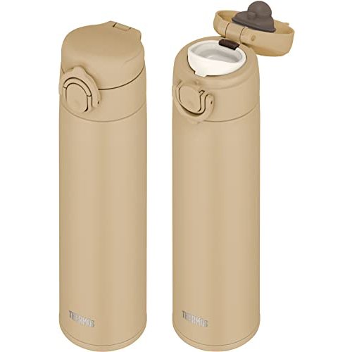 サーモス 真空断熱ケータイマグ  500ml  サンドベージュ JOK-500 SDBE 水筒　ステンレスボトル　スリム　保温　保冷 ワンタッチボトル
