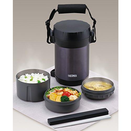 サーモス(株) ステンレスランチジャー ミッドナイトブルー JBG-1801 お弁当箱 ランチボックス 保温 食洗機対応