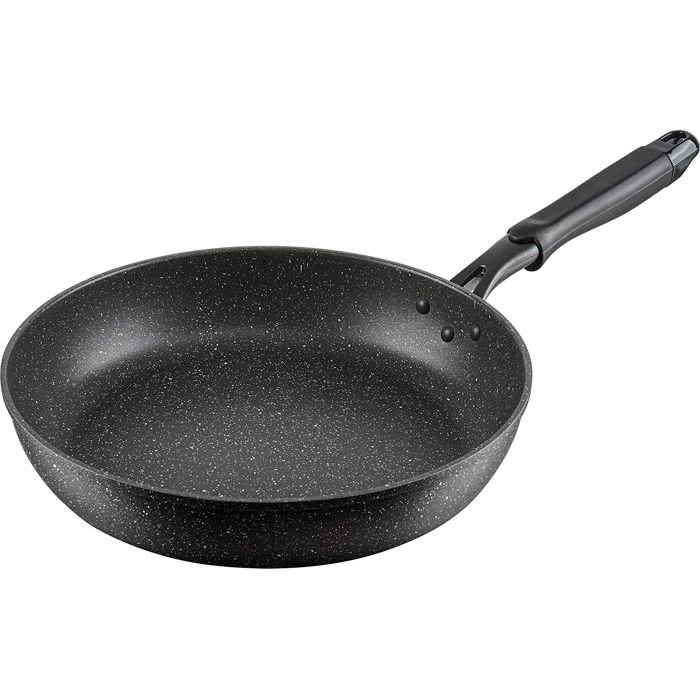 和平フレイズ(株)WマーブルαIH対応フライパン28cmBK 4903779121142 キッチン用品 調理器具 ガス IH 兼用こびりつきにくい