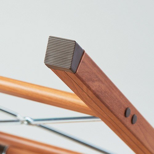 天馬 ウッディスリムステップ３段 BR 4904746087355 はしご インテリア  ウッディースリム ステップ 隙間収納