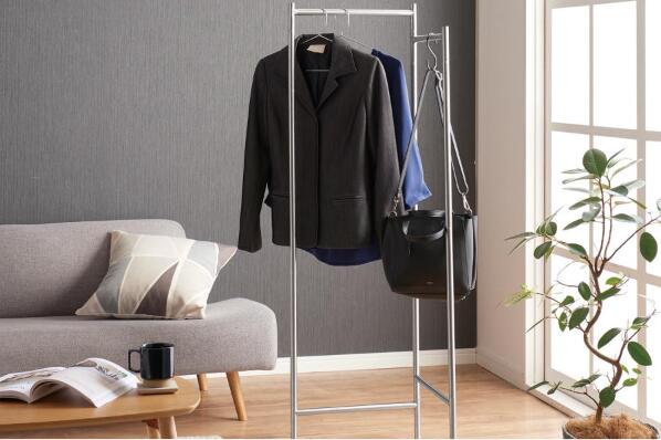 天馬（株）POLISH インテリア物干し パネルスリム PSI-10 洗濯用品 室内干し 物干しスタンド ステンレス おしゃれ