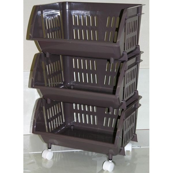 平和工業（株）積み重ねバスケット専用キャスター 4907556209115 キャスター 積み重ねバスケット専用キャスター 収納用品 シンプル